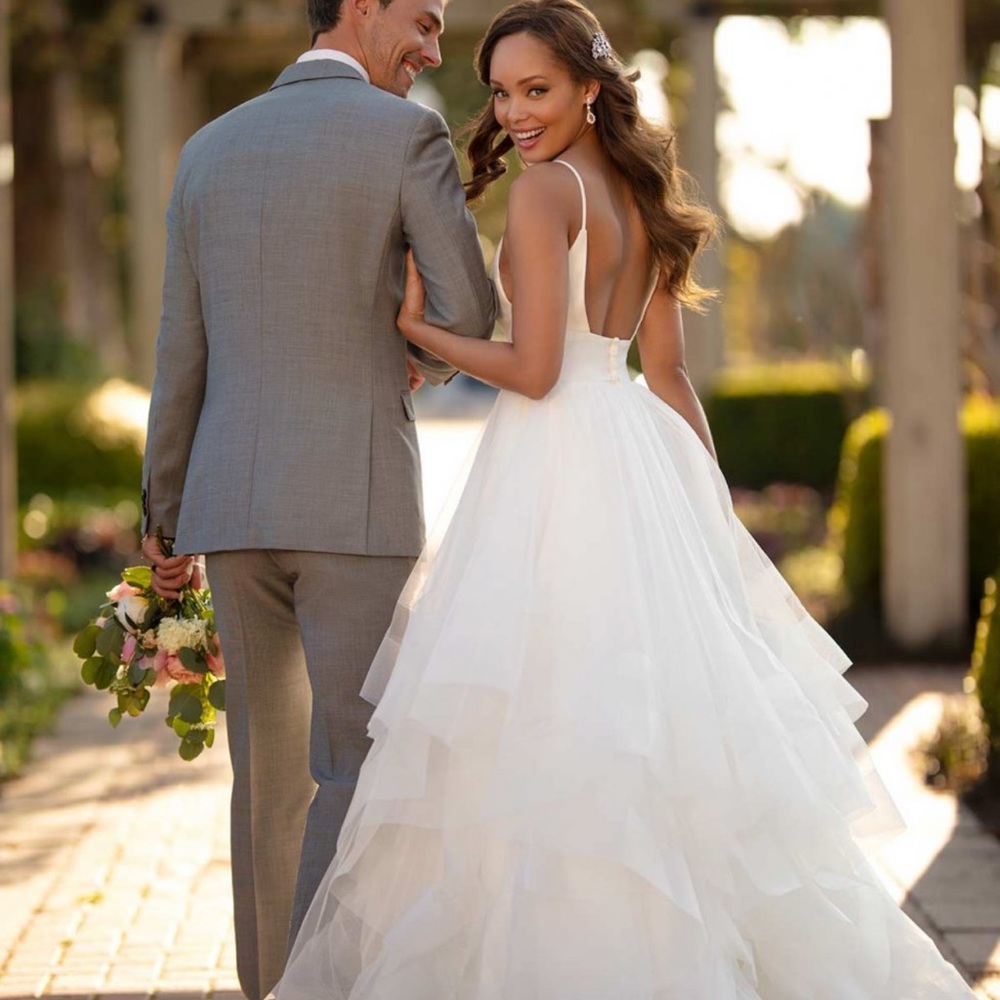 Beautiful Stella York tulle dress